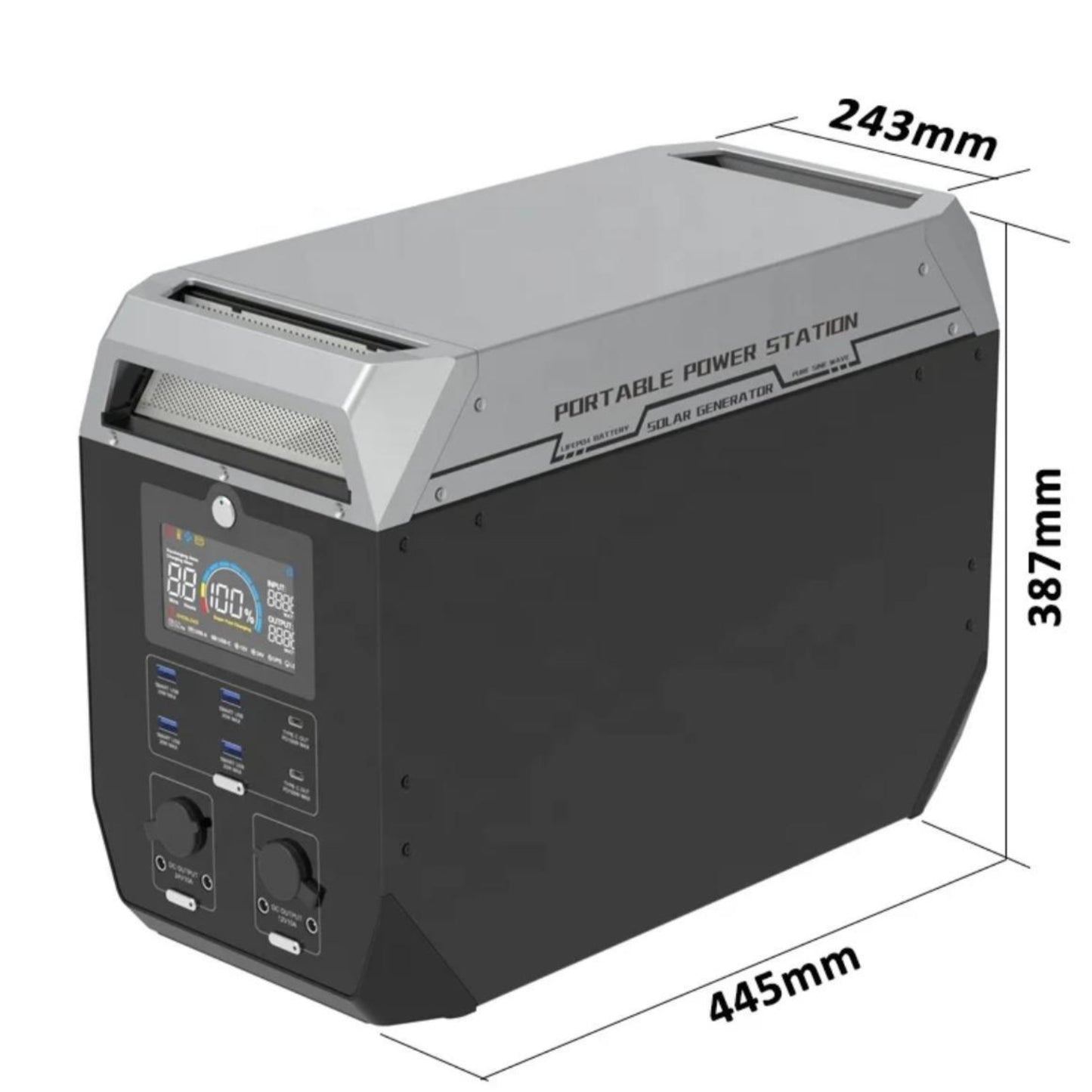 2000W Napelemes Áramgenerátor