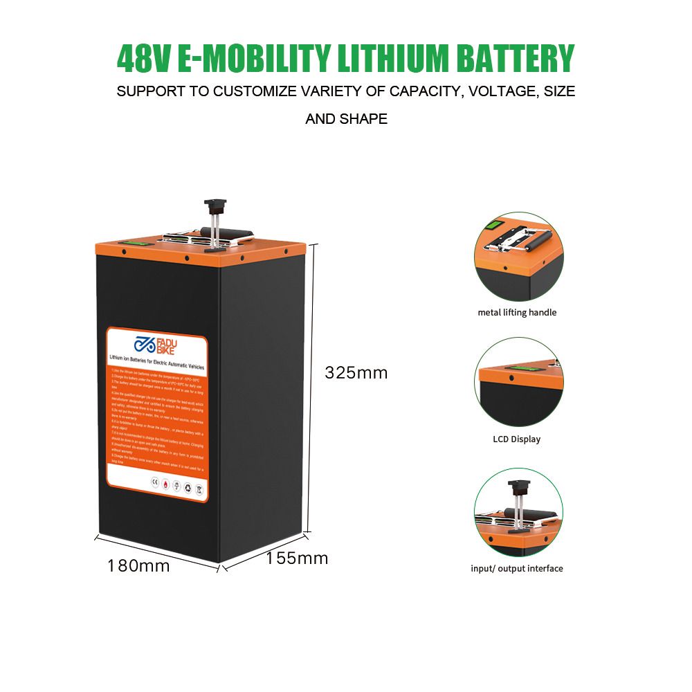 FADU BMS Protect 48V-75Ah Li-Ion akkumulátor