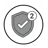 Biztonság és garancia ikon - Rideezo elektromos robogó 2 év garanciával 