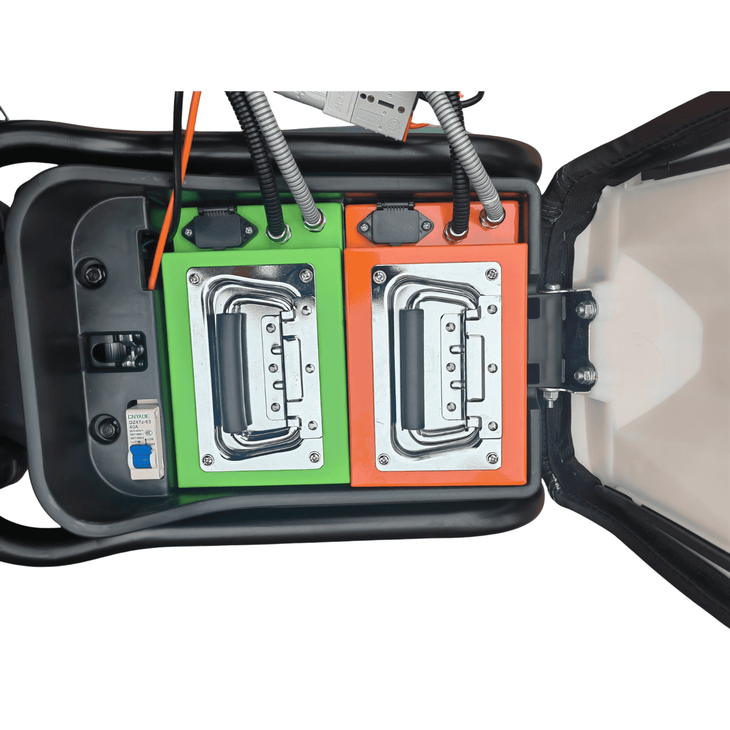 Equickey P6 elektromos robogó 48V 40Ah vagy 60Ah akkumulátor, akár 200 km hatótáv