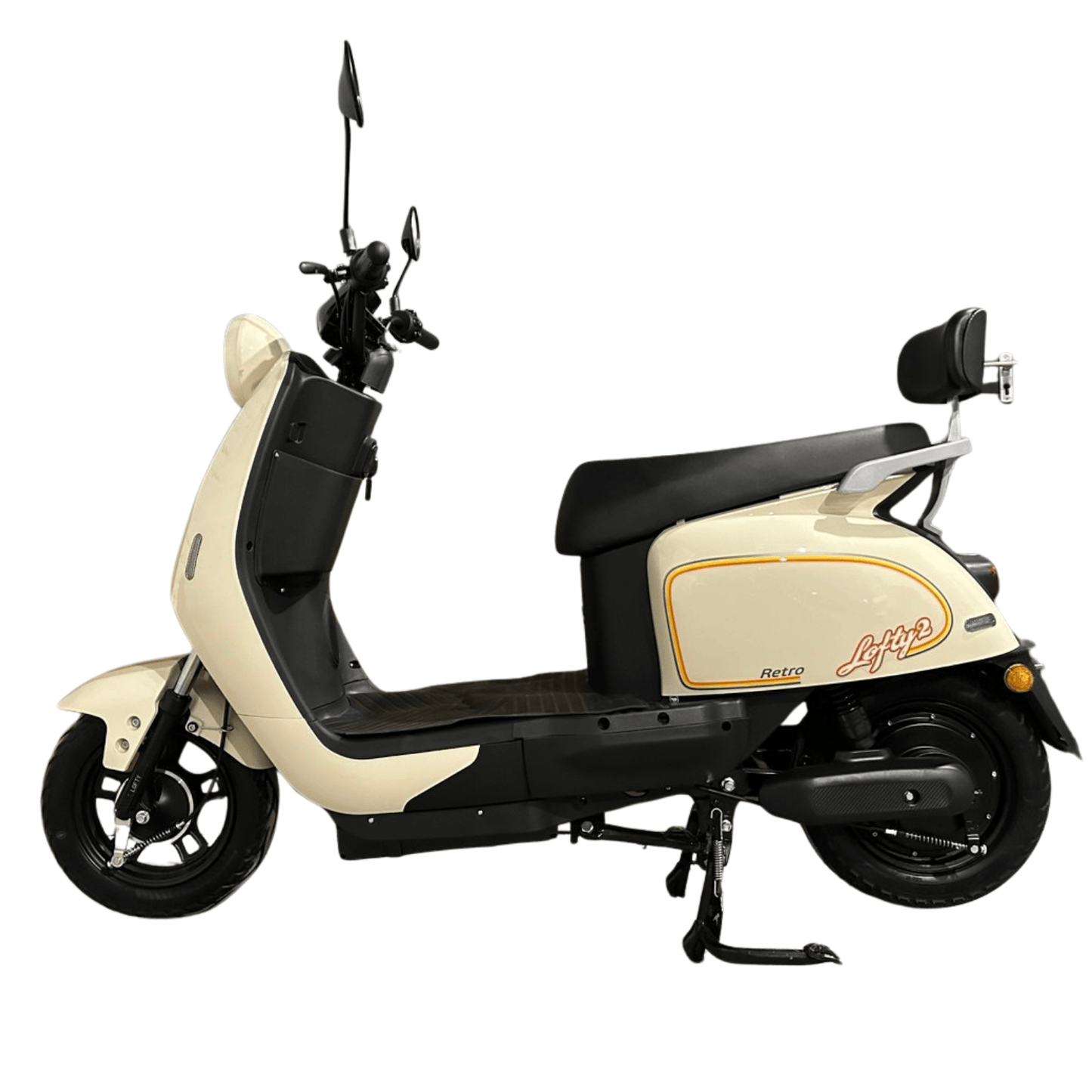 Fehér Lofty 2 teljes oldal – 329 990 Ft (12Ah) vagy 349 990 Ft (20Ah), jogosítvány nélkül, 35-45 km